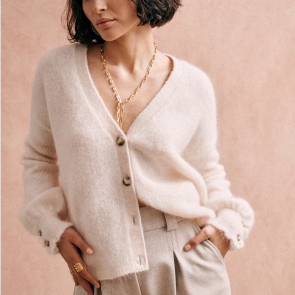 Sezane Mia cardigan NWT